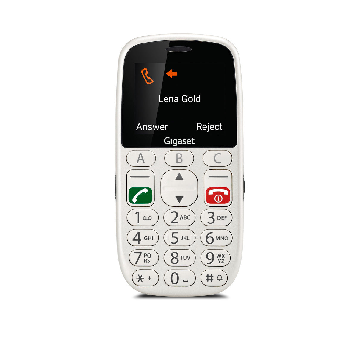 Gigaset GL390 Dual Sim Pearl-white Gigaset GL390 Dual Sim Pearl-white
